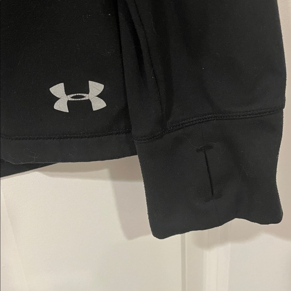 Under Armour Women's Full-Zip Black Jacket - Picture 4 of 6
